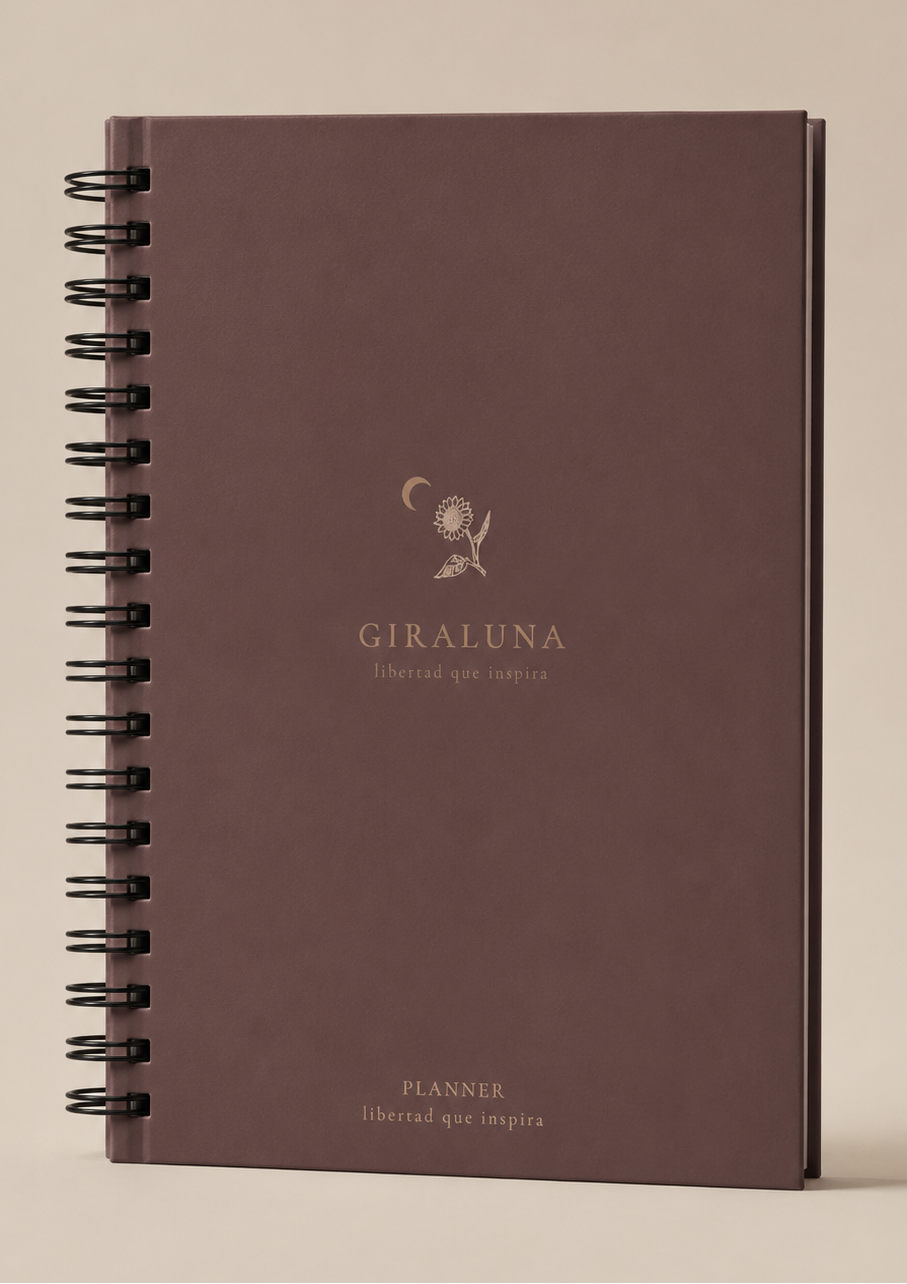 Planner con diario guiado para habitar el presente