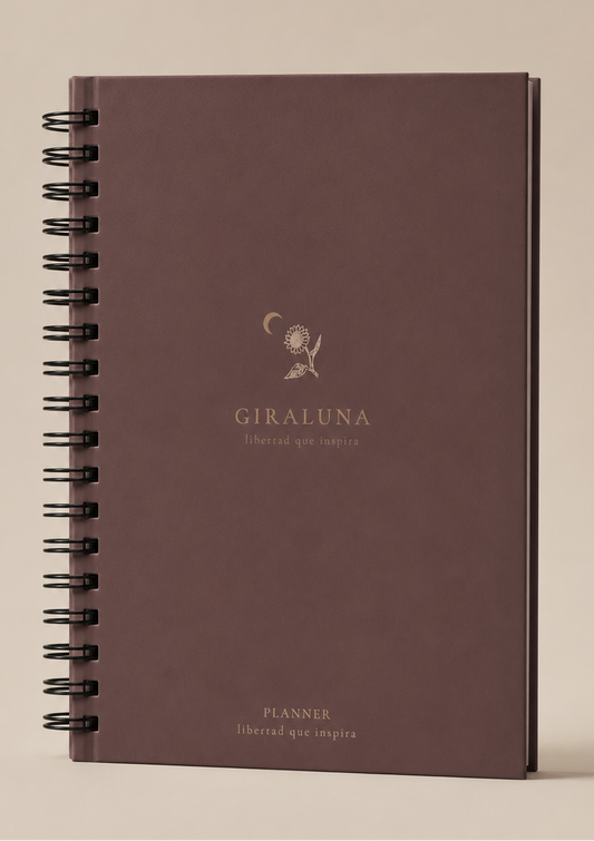 Planner con diario guiado para habitar el presente